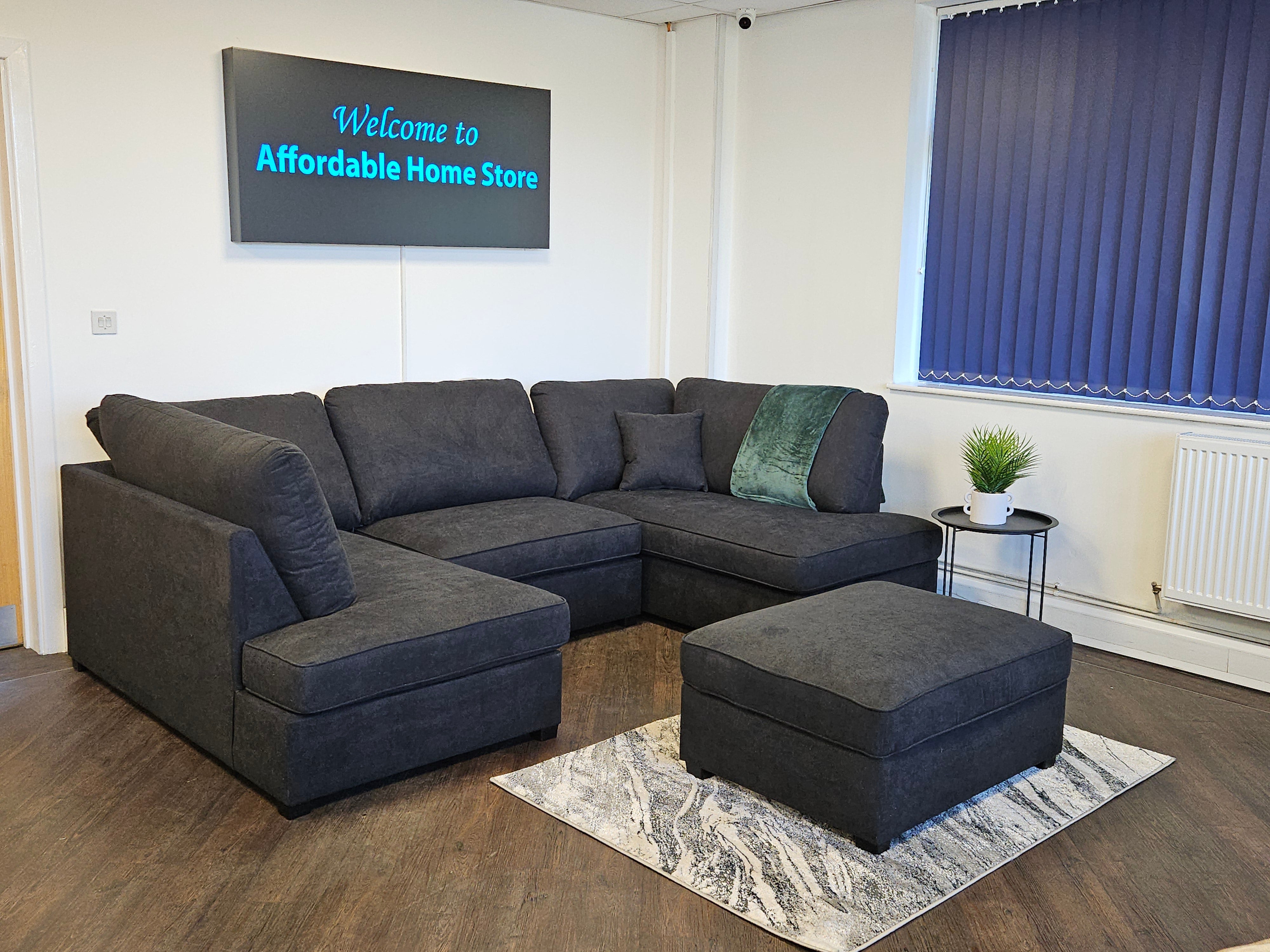 Carnaby U Shape Collection Including Footstool Pay Weekly Sofas