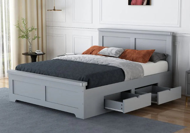 Conway 4 Drawer Bed Bundle In Double or King Size