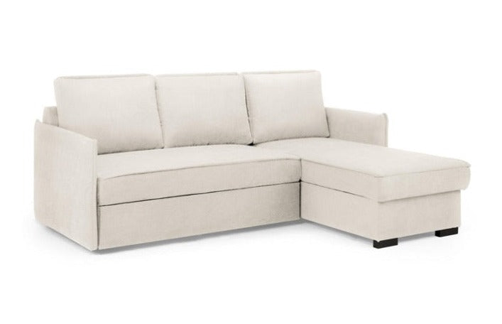 Miel Sofa Bed With Storage - Universal Corner - Beige