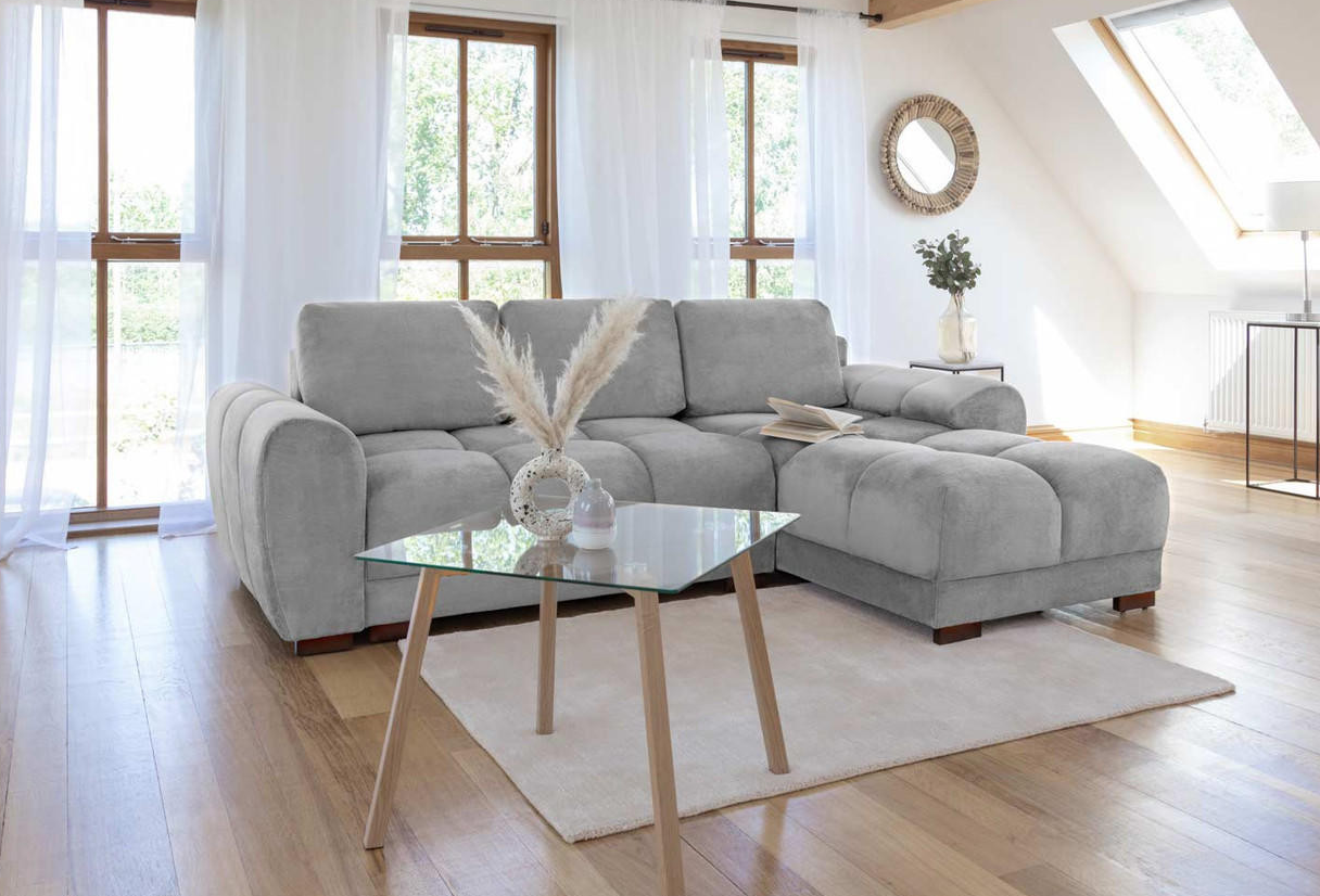 Azzuro Sofa Bed - Universal Corner - Grey