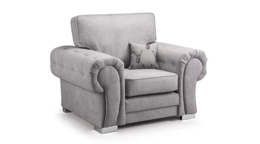 Verona Arm Chair - Grey