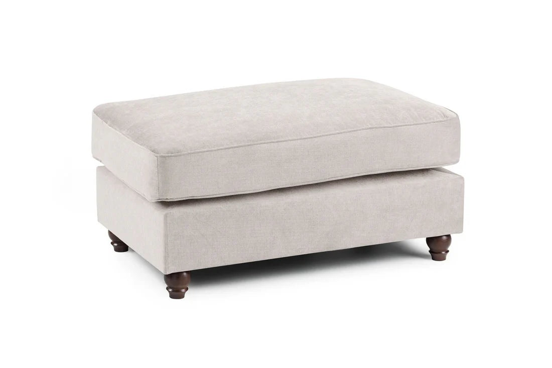 Windsor Footstool - Stone