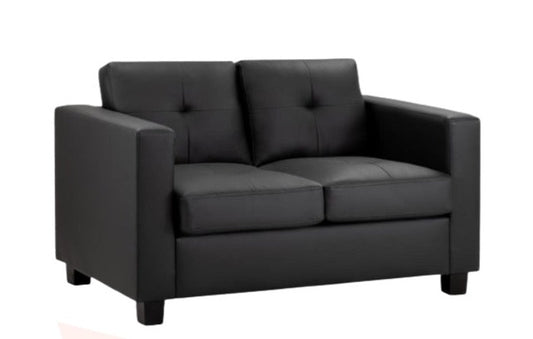 Jerry 2 Seat Sofa - Black