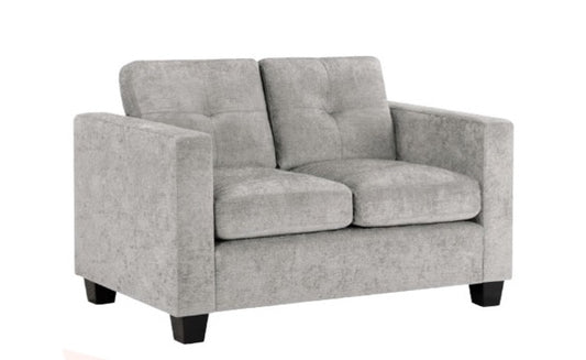 Jerry 2 Seat Sofa - Fabric Grey