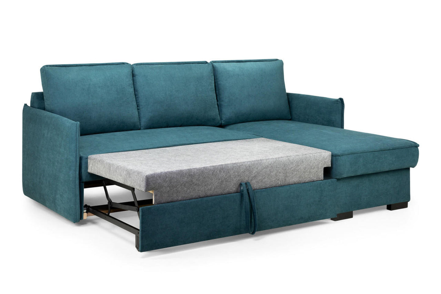 Miel Sofa Bed With Storage - Universal Corner - Teal