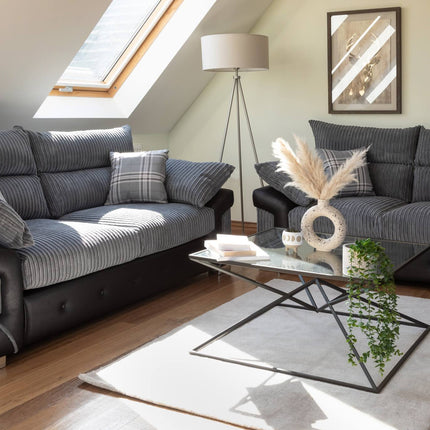 Logan Fabric Sofa On Pay Weekly. Pay Weekly Sofas Logan Collection. Logan Corner. Pay Weekly Logan Sofa Set