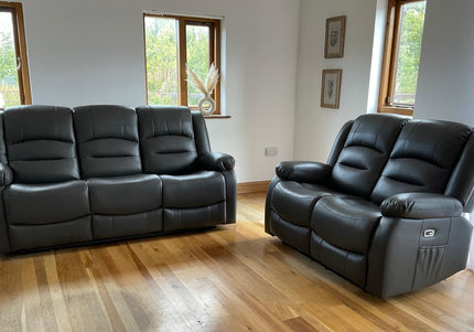 Fabric or Leather Power Reclining Sofa By Pay Weekly Sofas. Recliners On Pay Weekly, Pay Weekly Recliners