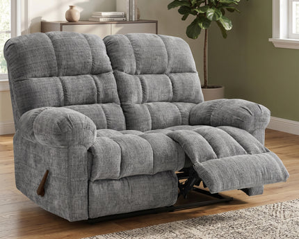 Cloud 2 Seater Manual Recliner Sofa – Graphite
