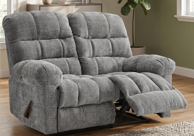 Cloud 3 Seater + 2 Seater Manual Recliner Sofa Set – Graphite