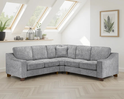 Nebraska Slate 2c2 Large Corner Sofa