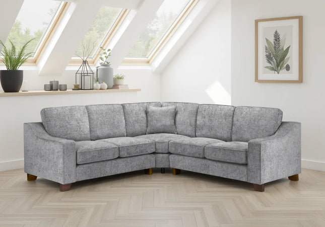 Nebraska Slate 2c2 Large Corner Sofa