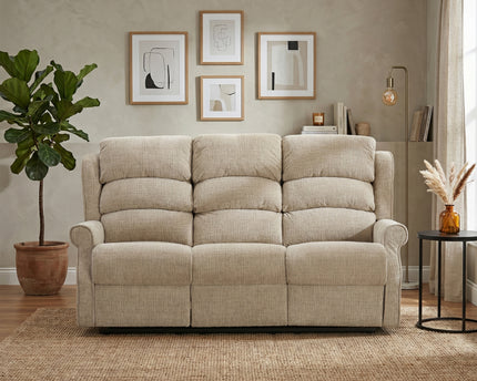 Regency 3 Seater + 2 Seater Manual Recliner Sofa Set – Rabbit