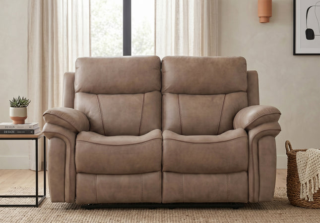 Richmond 3 Seater + 2 Seater Manual Recliner Sofa Set – Sahara