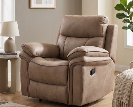 Richmond Manual Recliner Armchair – Sahara