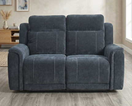 Somerton 2 Seater Manual Recliner Sofa – Dark Grey