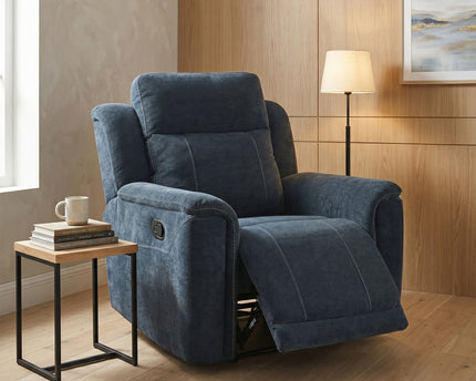 Somerton Manual Recliner Armchair – Dark Grey