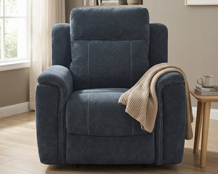 Somerton Manual Recliner Armchair – Dark Grey
