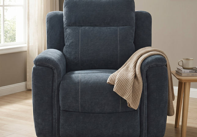 Somerton Manual Recliner Armchair – Dark Grey