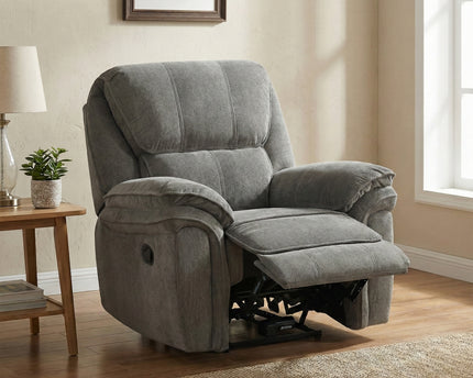 Westbury Manual Recliner Armchair – Grey
