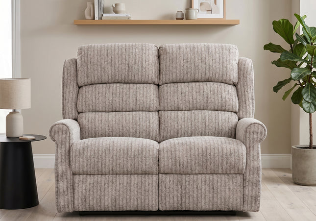 Windsor 2 Seater Manual Recliner Sofa – Natural