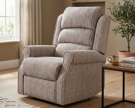 Windsor Manual Recliner Armchair – Natural