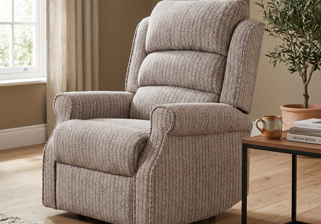 Windsor Manual Recliner Armchair – Natural