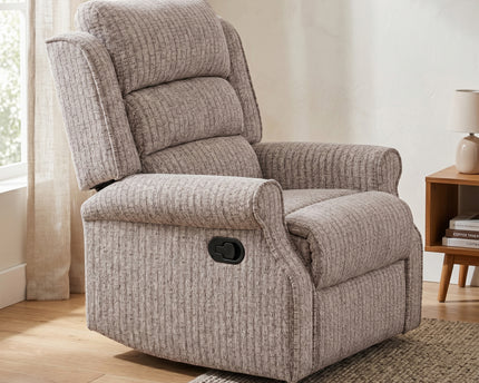 Windsor Manual Recliner Armchair – Natural