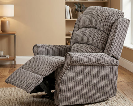 Windsor Manual Recliner Armchair – Latte