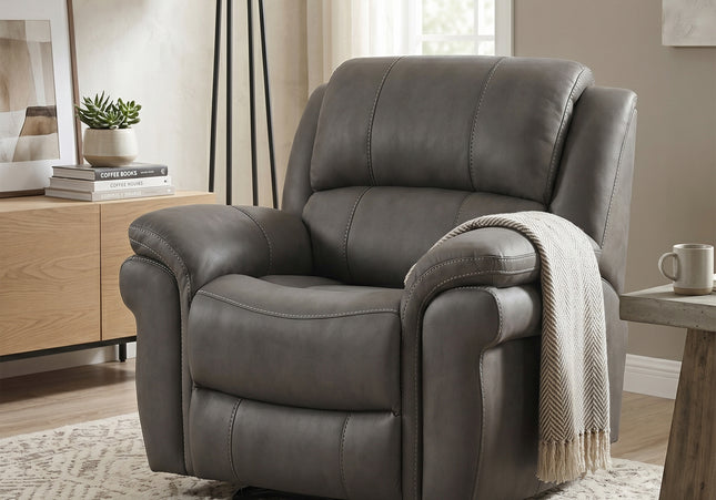 Farnham Ultra 3 Seater + Armchair + Armchair Fabric Power Recliner Sofa Set – Grey