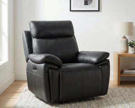 Ashby Power Recliner Armchair – Black