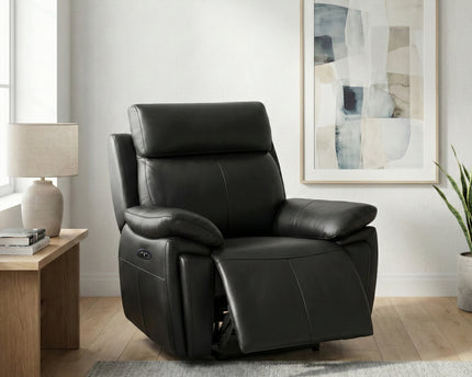 Ashby Power Recliner Armchair – Black