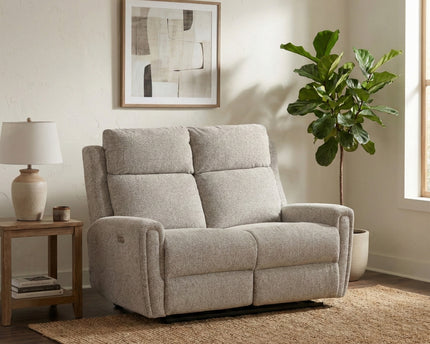 Mayfair 2 Seater Fabric Electric Recliner Sofa – Ash