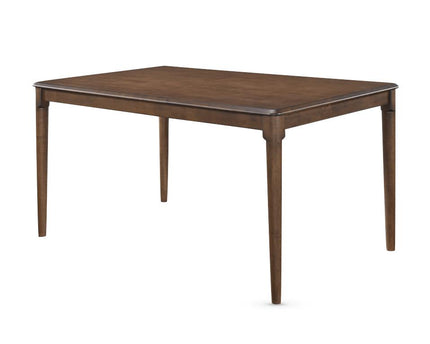 Orlando Walnut 1.5m Dining Set With 4 Chairs + Bench