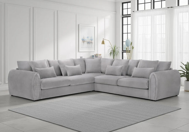 Mirabel Grey 2c2 Larger Corner Sofa