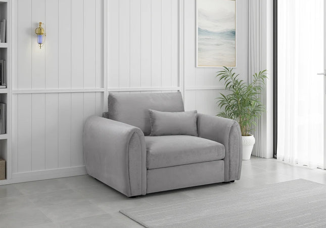 Mirabel Grey Armchair