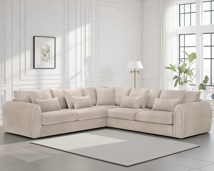 Mirabel Mocha 2c2 Larger Corner Sofa