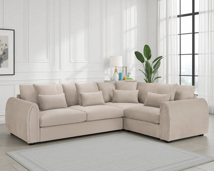 Mirabel Mocha 2c1 Corner Sofa