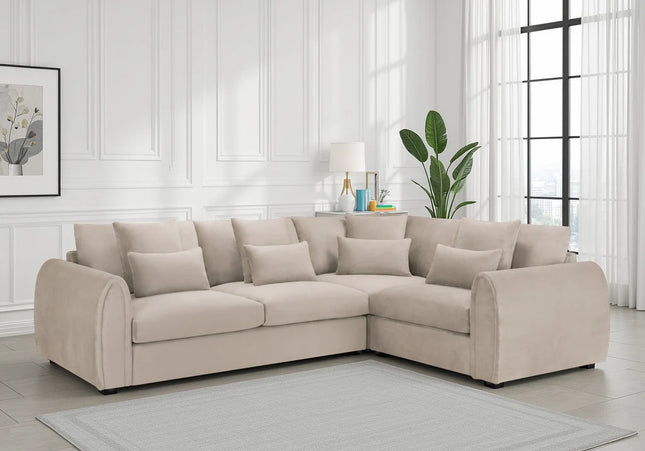 Mirabel Mocha 2c1 Corner Sofa