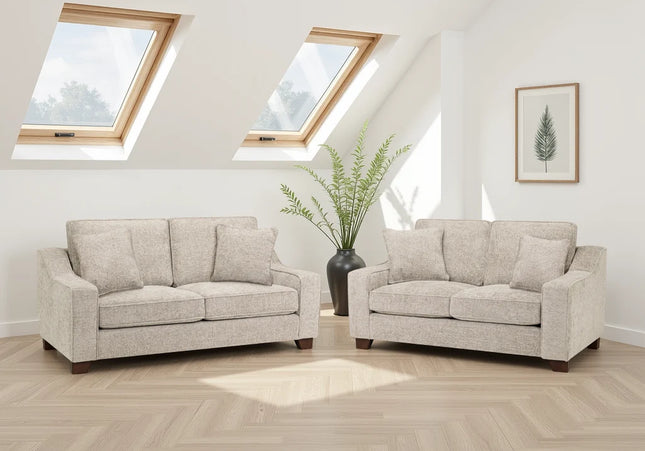 Nebraska Stone 3+2 Sofa Set