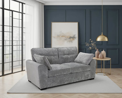 Messina Grey 3 Seater Sofa
