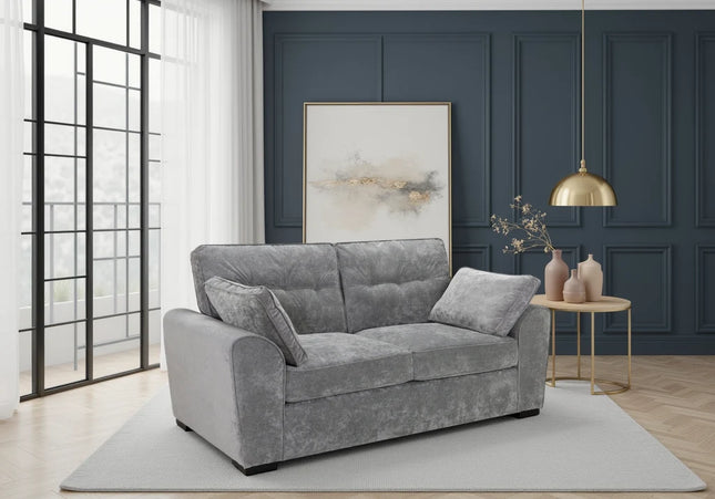 Messina Grey 3 Seater Sofa