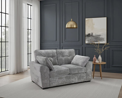 Messina Grey 2 Seater Sofa