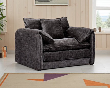 Solaya Black Armchair