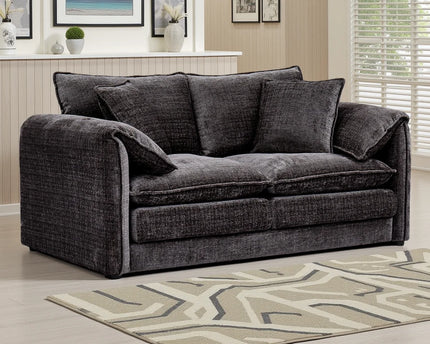Solaya Black 2 Seater Sofa