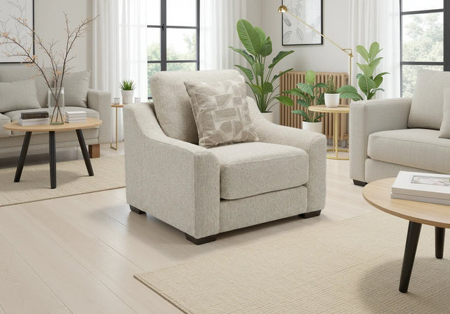 Douglas Beige Armchair