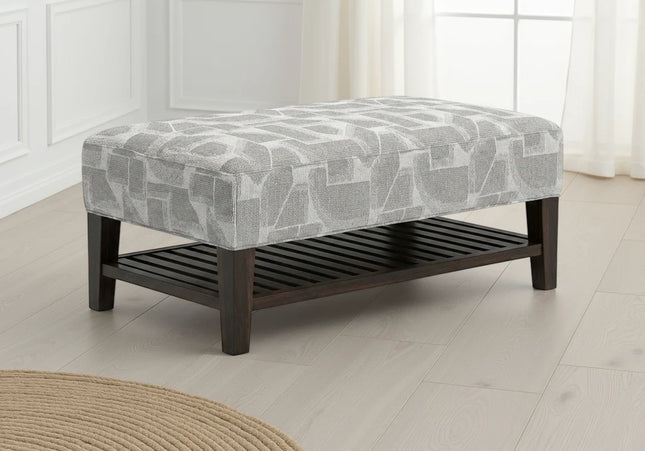 Douglas Beige Footstool