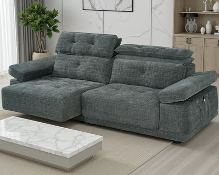 Kendal Light Grey Floating Sofabed
