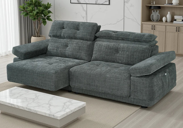 Kendal Light Grey Floating Sofabed