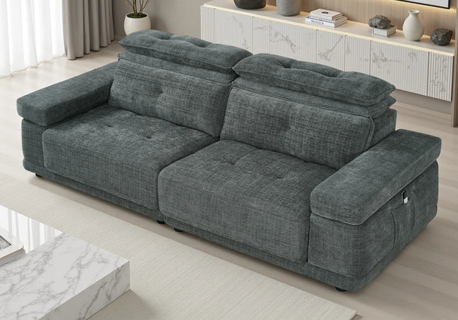 Kendal Light Grey Floating Sofabed