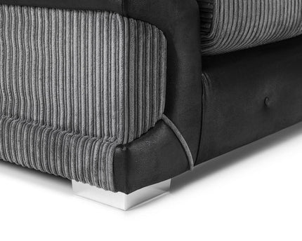 Logan 2 Seater Sofa In Grey